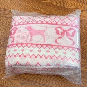 Victoria’s Secret PINK x LoveShackFancy blanket